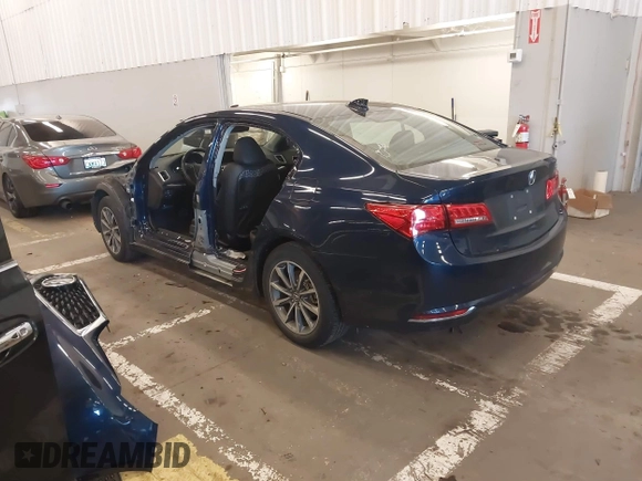 2020 Acura TLX w/Technology Pkg with VIN 19UUB1F58LA001692, listed as a IAAI auction lot 41562503 with 70,664 mi miles. Bid and sale history available at carsss.com. Image 3.