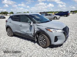 2022 Nissan Kicks SV with VIN 3N1CP5CV5NL518485, listed as a Copart auction lot 51410805 with 61,368 mi miles and Non Repairable. Bid and sale history available at DreamBid. Image 4.