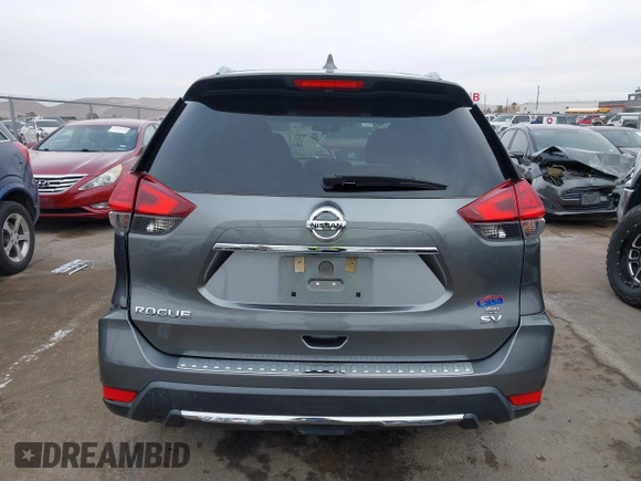 2017 Nissan Rogue SV with VIN 5N1AT2MT6HC842083, listed as a IAAI auction lot 41260224 with 64,013 mi miles. Bid and sale history available at carsss.com. Image 16.