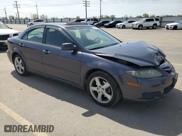 2007 Mazda Mazda6 s Touring with VIN 1YVHP80DX75M44560, listed as a Copart auction lot 52351935 with 192,827 mi miles and Salvage Title. Bid and sale history available at carsss.com. Image 4.