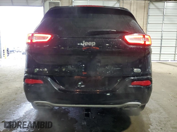 2018 Jeep Cherokee Overland with VIN 1C4PJMJX2JD614458, listed as a Copart auction lot 85475184 with 74,068 mi miles and Clean Title. Bid and sale history available at carsss.com. Image 6.