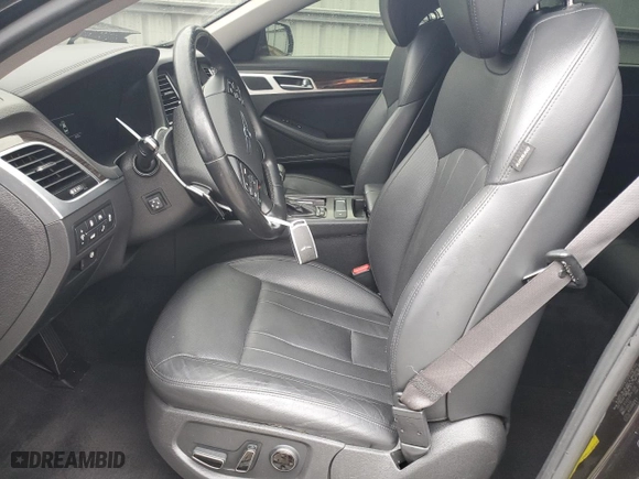 2018 Genesis G80 3.8L with VIN KMHGN4JE5JU236392, listed as a Copart auction lot 45579204 with 89,226 mi miles. Bid and sale history available at carsss.com. Image 7.
