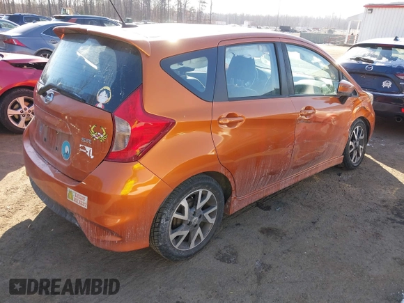 2017 Nissan Note S Plus with VIN 3N1CE2CP9HL374918, listed as a IAAI auction lot 41384574 with 134,425 mi miles and . Bid and sale history available at DreamBid. Image 4.