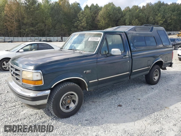 1993 Ford F-150 with VIN 1FTEF15N8PNA65612, listed as a Copart auction lot 78500444 with 220,568 mi miles and Clean Title. Bid and sale history available at carsss.com. Image 1.