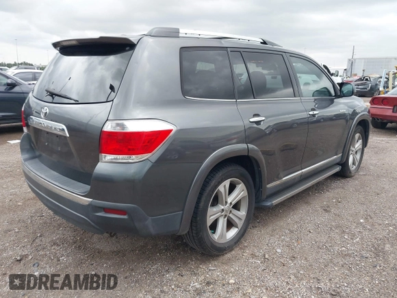 2012 Toyota Highlander Limited with VIN 5TDYK3EH8CS078315, listed as a IAAI auction lot 42168451 with 104,133 mi miles and . Bid and sale history available at DreamBid. Image 4.