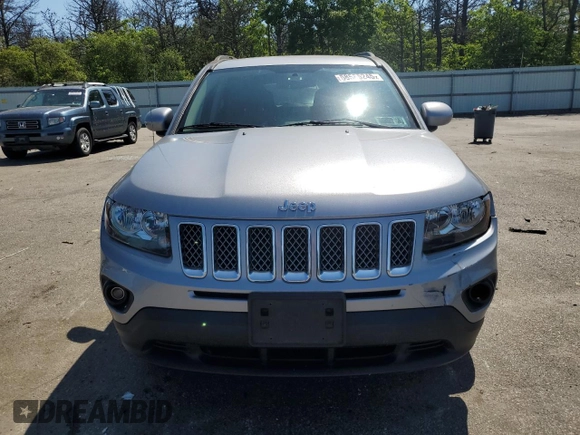 2017 Jeep Compass High Altitude with VIN 1C4NJCEA0HD147820, listed as a Copart auction lot 58565245 with 120,197 mi miles and Salvage title. Bid and sale history available at DreamBid. Image 5.