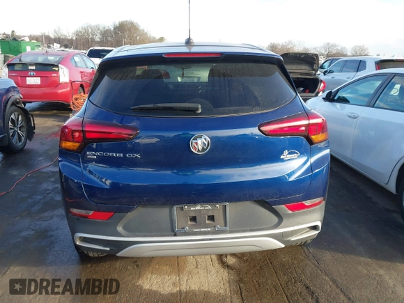 2023 Buick Encore GX Preferred with VIN KL4MMCSL9PB030833, listed as a IAAI auction lot 41237271 with 35,294 mi miles and . Bid and sale history available at DreamBid. Image 16.
