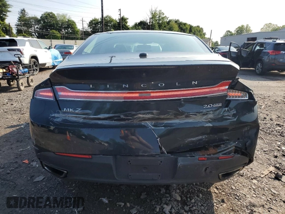 2014 Lincoln MKZ z VIN 3LN6L2J90ER802254, wystawiony jako Copart lot #58727025 z przebiegiem 172 297 mil mil oraz Szkoda całkowita • Salvage title. Historia ofert i sprzedaży dostępna na DreamBid. Obrazek 6.