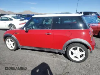 2002 MINI Hardtop with VIN WMWRC33492TC36548, listed as a Copart auction lot 46743455 with 144,260 mi miles and Clean Title. Bid and sale history available at DreamBid. Image 2.