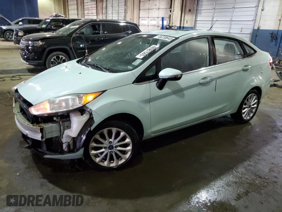 2017 Ford Fiesta Titanium with VIN 3FADP4CJ6HM136222, listed as a Copart auction lot 48987565 with 74,281 mi miles and Clean Title. Bid and sale history available at carsss.com. Image 1.