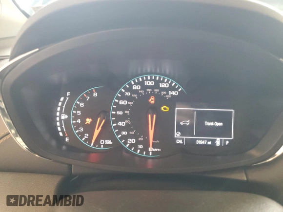 2020 Chevrolet Trax LT with VIN 3GNCJPSB0LL294502, listed as a Copart auction lot 64955145 with 31,947 mi miles and Salvage title. Bid and sale history available at DreamBid. Image 9.