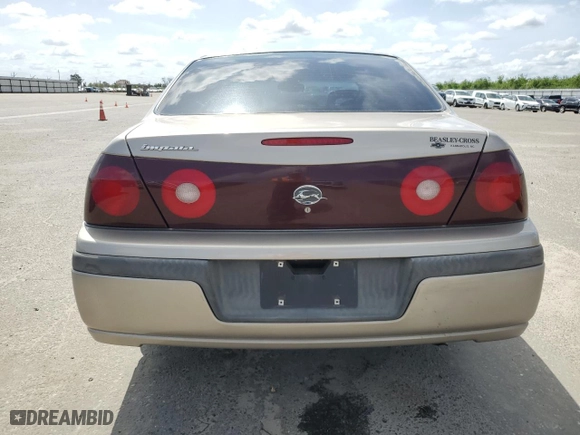 2003 Chevrolet Impala with VIN 2G1WF52E539170923, listed as a Copart auction lot 51175125 with 130,846 mi miles and Salvage Title. Bid and sale history available at carsss.com. Image 6.