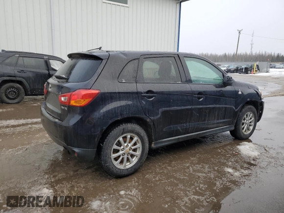 2013 Mitsubishi Outlander Sport SE with VIN 4A4AJ3AU7DE606028, listed as a Copart auction lot 87848165 with Not provided miles and Salvage title. Bid and sale history available at DreamBid. Image 3.