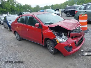 2019 Mitsubishi Mirage ES z VIN ML32F3FJ4KHF11780, wystawiony jako IAAI lot #42264208 z przebiegiem 63 086 mil mil oraz . Historia ofert i sprzedaży dostępna na DreamBid. Obrazek 1.