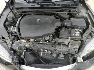 2017 Acura TLX V6 with VIN 19UUB2F3XHA007571, listed as a Copart auction lot 86771624 with 91,339 mi miles and Salvage title. Bid and sale history available at DreamBid. Image 13.