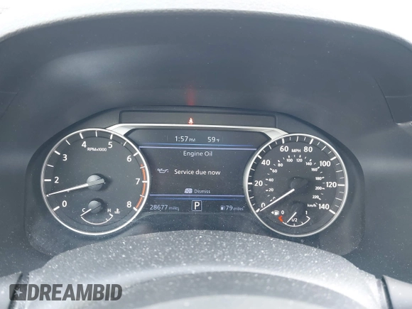 2019 Nissan Altima 2.5 S with VIN 1N4BL4BW0KC142252, listed as a IAAI auction lot 41722876 with 28,677 mi miles. Bid and sale history available at carsss.com. Image 7.