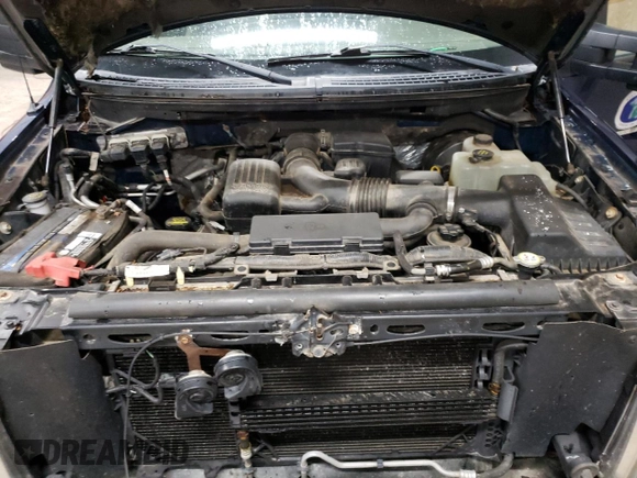 2009 Ford F-150 with VIN 1FTPF14V49KB59663, listed as a Copart auction lot 60254625 with 34,342 mi miles and Clean title. Bid and sale history available at DreamBid. Image 11.