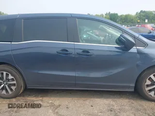 2025 Honda Odyssey EX-L z VIN 5FNRL6H68SB018745, wystawiony jako IAAI lot #42416672 z przebiegiem 6 019 mil mil oraz . Historia ofert i sprzedaży dostępna na DreamBid. Obrazek 14.
