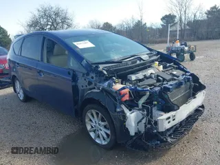 2013 Toyota Prius Two with VIN JTDZN3EUXD3272985, listed as a IAAI auction lot 42072007 with 135,785 mi miles and . Bid and sale history available at carsss.com. Image 1.