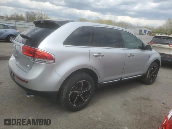 2014 Lincoln MKX with VIN 2LMDJ6JK3EBL07783, listed as a Copart auction lot 53262235 with 57,923 mi miles and Salvage Title. Bid and sale history available at DreamBid. Image 3.