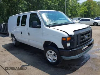 2012 Ford Econoline Cargo Commercial with VIN 1FTNE1EWXCDA01308, listed as a IAAI auction lot 42622223 with 189,299 mi miles and . Bid and sale history available at DreamBid. Image 1.
