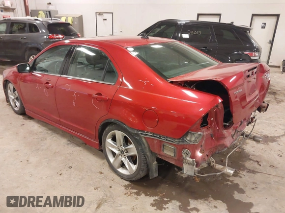 2011 Ford Fusion SPORT with VIN 3FAHP0DC5BR119884, listed as a IAAI auction lot 41534405 with 170,437 mi miles. Bid and sale history available at carsss.com. Image 3.