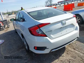 2019 Honda Civic Sedan LX with VIN 19XFC2F69KE004213, listed as a IAAI auction lot 41995390 with 60,965 mi miles. Bid and sale history available at carsss.com. Image 3.