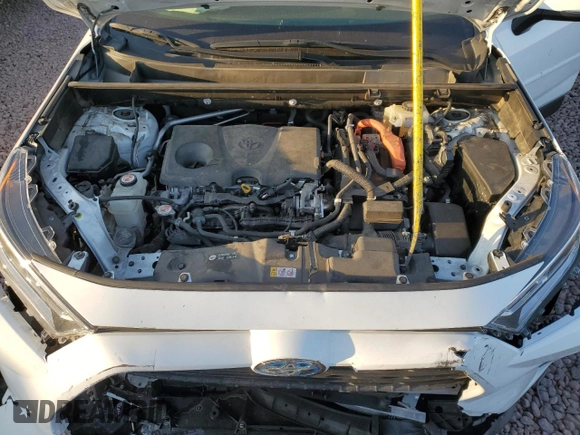 2021 Toyota RAV4 Hybrid XLE with VIN JTMRWRFV0MD117606, listed as a Copart auction lot 52412695 with 64,682 mi miles and Salvage Title. Bid and sale history available at carsss.com. Image 12.