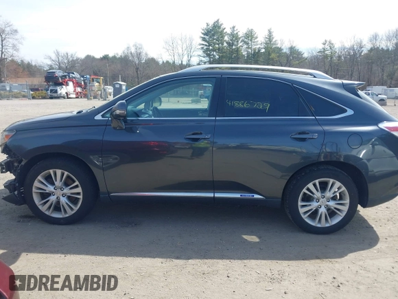 2010 Lexus RX 450h with VIN JTJBC1BA6A2027024, listed as a IAAI auction lot 41886729 with 180,825 mi miles and . Bid and sale history available at DreamBid. Image 14.