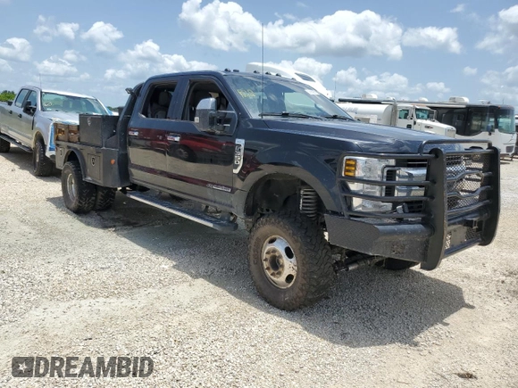 2019 Ford F-350 XL with VIN 1FT8W3DT0KEE63303, listed as a Copart auction lot 59960655 with Not provided miles and Salvage title. Bid and sale history available at DreamBid. Image 4.