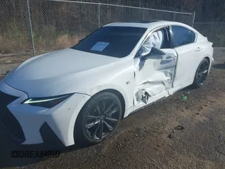 2022 Lexus IS 350 F Sport with VIN JTHGZ1B21N5050374, listed as a IAAI auction lot 41241870 with 25,122 mi miles and . Bid and sale history available at DreamBid. Image 2.