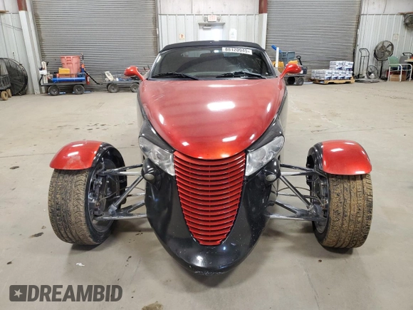 1999 Plymouth Prowler с VIN 1P3EW65G2XV502552, выставлен на аукционе Copart как лот 88120945 с пробегом 63 566 миль миль и Чистый • Clean title. История ставок и продаж доступна на DreamBid. Изображение 5.