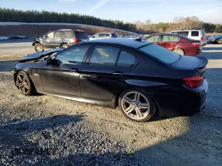 2012 BMW 5 Series 550i with VIN WBAFR9C53CDV58785, listed as a Copart auction lot 84342614 with 112,226 mi miles and Salvage Title. Bid and sale history available at carsss.com. Image 2.