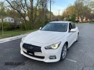 2017 Infiniti Q50 2.0t Premium with VIN JN1CV7AR2HM681872, listed as a Copart auction lot 53921215 with 29,414 mi miles and Clean Title. Bid and sale history available at carsss.com. Image 2.