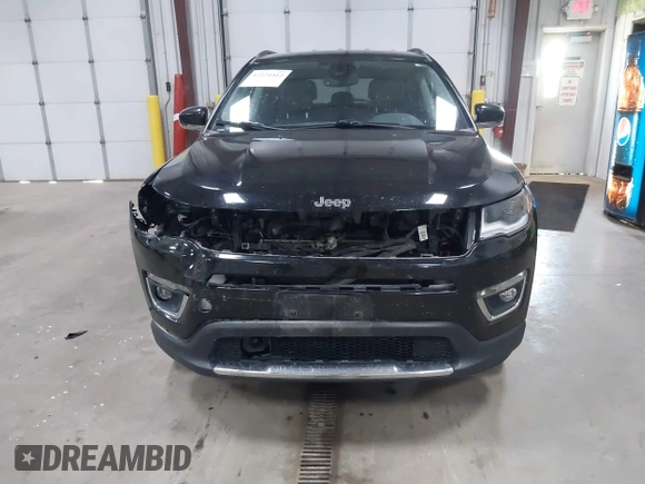 2021 Jeep Compass Limited with VIN 3C4NJDCBXMT600248, listed as a IAAI auction lot 42224412 with 58,832 mi miles and . Bid and sale history available at DreamBid. Image 12.