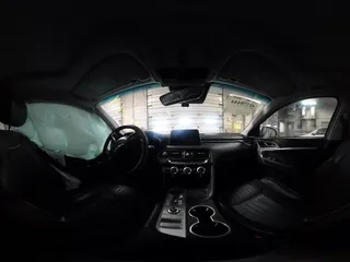 2019 Genesis G70 3.3T Advanced with VIN KMTG54LE5KU010843, listed as a IAAI auction lot 41570444 with 104,158 mi miles. Bid and sale history available at carsss.com. Image 18.