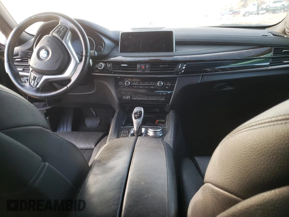 2017 BMW X6 xDrive35i with VIN 5UXKU2C36H0U28521, listed as a Copart auction lot 38806203 with 0 mi miles. Bid and sale history available at carsss.com. Image 8.
