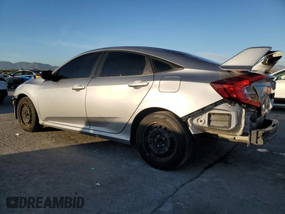 2018 Honda Civic Sedan LX with VIN 2HGFC2F53JH533135, listed as a Copart auction lot 46267795 with 82,801 mi miles and Salvage Title. Bid and sale history available at carsss.com. Image 2.