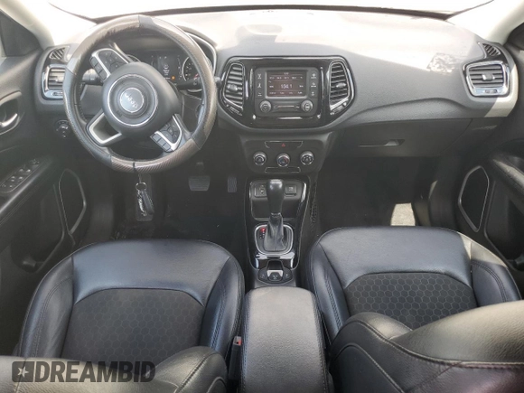 2018 Jeep Compass Latitude with VIN 3C4NJCBB9JT486816, listed as a Copart auction lot 64069555 with 62,183 mi miles and Clean title. Bid and sale history available at DreamBid. Image 8.