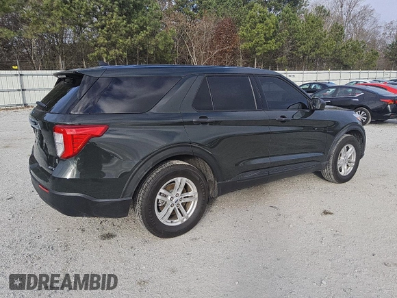 2023 Ford Explorer with VIN 1FMSK8BH0PGA41620, listed as a Copart auction lot 84024124 with 80,028 mi miles and Clean title. Bid and sale history available at DreamBid. Image 3.
