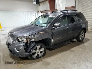 2017 Jeep Compass High Altitude with VIN 1C4NJDEB7HD177122, listed as a Copart auction lot 60293295 with 115,564 mi miles and Salvage title. Bid and sale history available at DreamBid. Image 1.