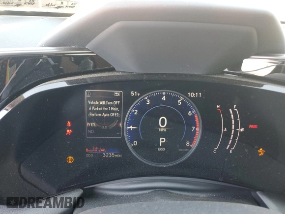 2025 Lexus NX with VIN 2T2GGCEZ5SC066356, listed as a Copart auction lot 47031765 with 3,235 mi miles and Salvage Title. Bid and sale history available at carsss.com. Image 9.