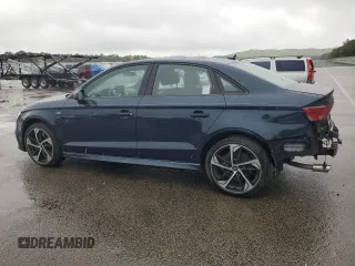 2020 Audi A3 Sedan S line Premium with VIN WAUBEGFF1LA053171, listed as a Copart auction lot 54050194 with 33,318 mi miles and Salvage Title. Bid and sale history available at carsss.com. Image 2.