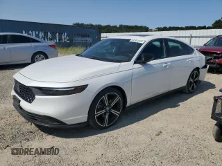 2023 Honda Accord Sport with VIN 1HGCY2F57PA005447, listed as a Copart auction lot 58984205 with 21,457 mi miles and Salvage title. Bid and sale history available at DreamBid. Image 1.