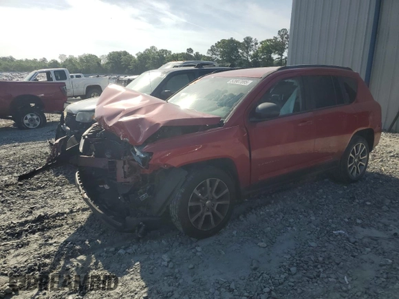 2017 Jeep Compass Sport SE с VIN 1C4NJCBA2HD173839, выставлен на аукционе Copart как лот 53907895 с пробегом Не указан миль и Списание • Salvage title. История ставок и продаж доступна на DreamBid. Изображение 1.