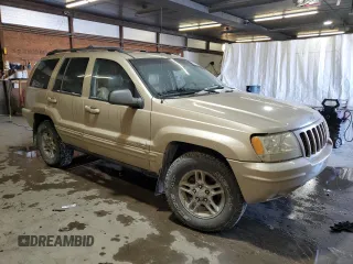 1999 Jeep Grand Cherokee Limited with VIN 1J4GW68N3XC799663, listed as a Copart auction lot 45630695 with 149,125 mi miles and Salvage Title. Bid and sale history available at carsss.com. Image 4.