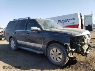 2009 Lincoln Navigator with VIN 5LMFU28539LJ01029, listed as a Copart auction lot 76828524 with 143,627 mi miles and Salvage Title. Bid and sale history available at carsss.com. Image 4.