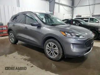 2021 Ford Escape SEL Hybrid with VIN 1FMCU9CZ5MUA11764, listed as a Copart auction lot 43969335 with 46,449 mi miles and Salvage title. Bid and sale history available at DreamBid. Image 4.