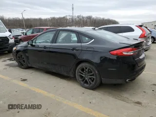 2018 Ford Fusion SE with VIN 3FA6P0T97JR133488, listed as a Copart auction lot 42704905 with 100,553 mi miles and Salvage Title. Bid and sale history available at carsss.com. Image 2.