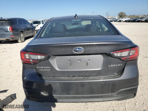 2020 Subaru Legacy Limited with VIN 4S3BWAN63L3014357, listed as a Copart auction lot 49090665 with 74,436 mi miles and Salvage Title. Bid and sale history available at carsss.com. Image 6.